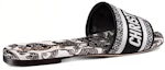 Purchase (W) Dior Dway Kanvas Mule 'Hitam Putih' KCQ209DME_S17X