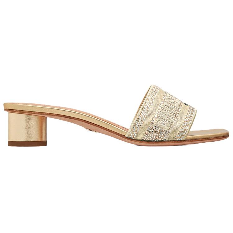 (W) Dior Dway Canvas Mule 'Gold' 圖 2