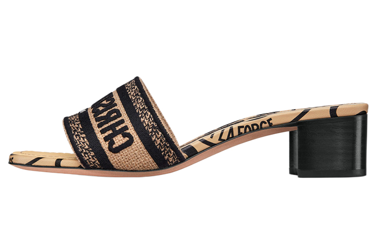 Buy (W) Dior Dway Sandal Kanvas 'Beige' KCQ309JUR_S29U