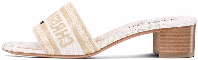(Women) Dior Dway d'Hiver 'Embroidered Open-Toe White Beige' KCQ244JHL_S67W (Women) Dior Dway d'Hiver 'Embroidered Open-Toe White Beige' KCQ244JHL_S67W