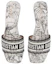 Purchase (W) Dior Dway Geborduurde Canvas Hakken Slippers ''Zwart Wit'' KCQ902VOY_S15W