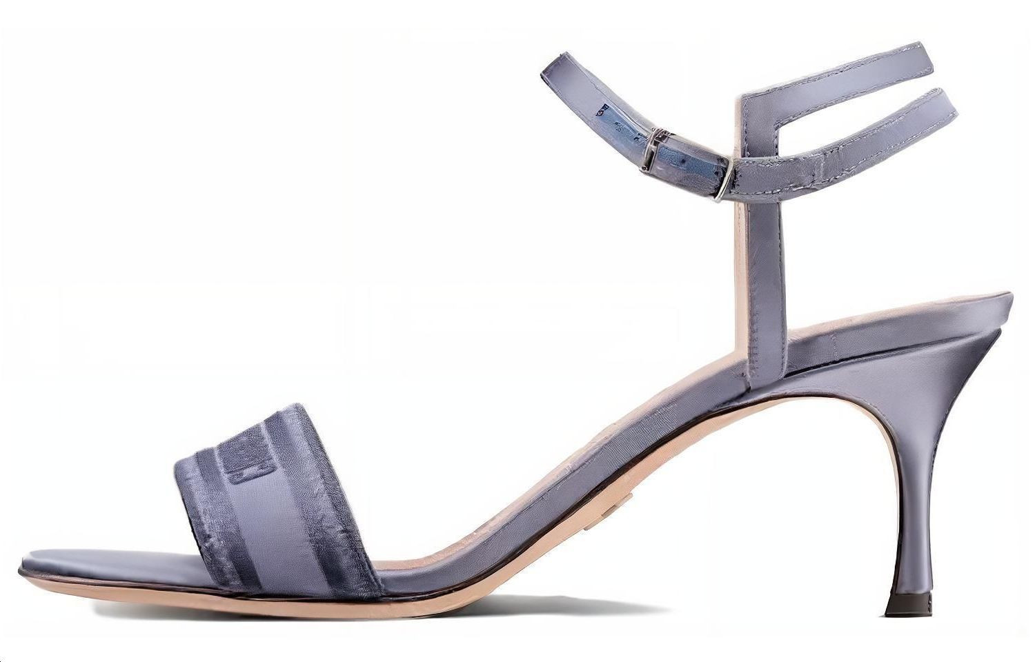 (Women) Dior Dway Embroidered Canvas Mule 'Dark Grey' KCQ854SBS_S23G