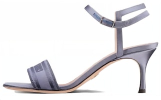(Women) Dior Dway Embroidered Canvas Mule 'Dark Grey' KCQ854SBS_S23G (Women) Dior Dway Embroidered Canvas Mule 'Dark Grey' KCQ854SBS_S23G