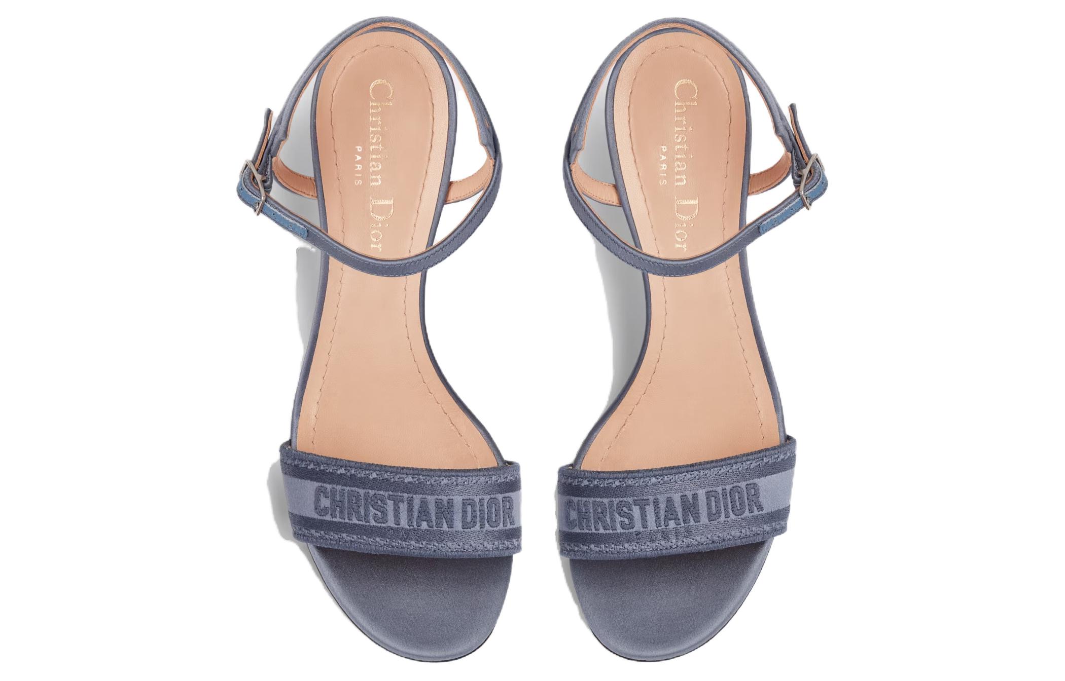 Lookbook (W) Dior Dway Canvas Sulaman Mule 'Kelabu Gelap' KCQ854SBS_S23G