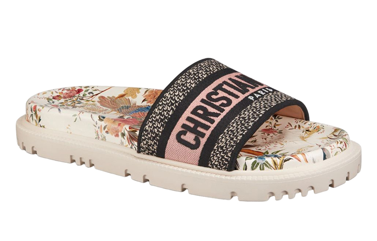 Lookbook (W) （女性用）ディオール ドウェイ 刺繍コットンスライド「ベージュファッション」 KCQ550JHR_S43L