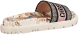 (W) Sandal Dior Dway Sulaman Kapas 'Beige Fashion' KCQ550JHR_S43L