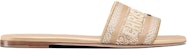 (W) Sandal Dior Dway Bersulam 'Emas' KCQ209LCS_S62K