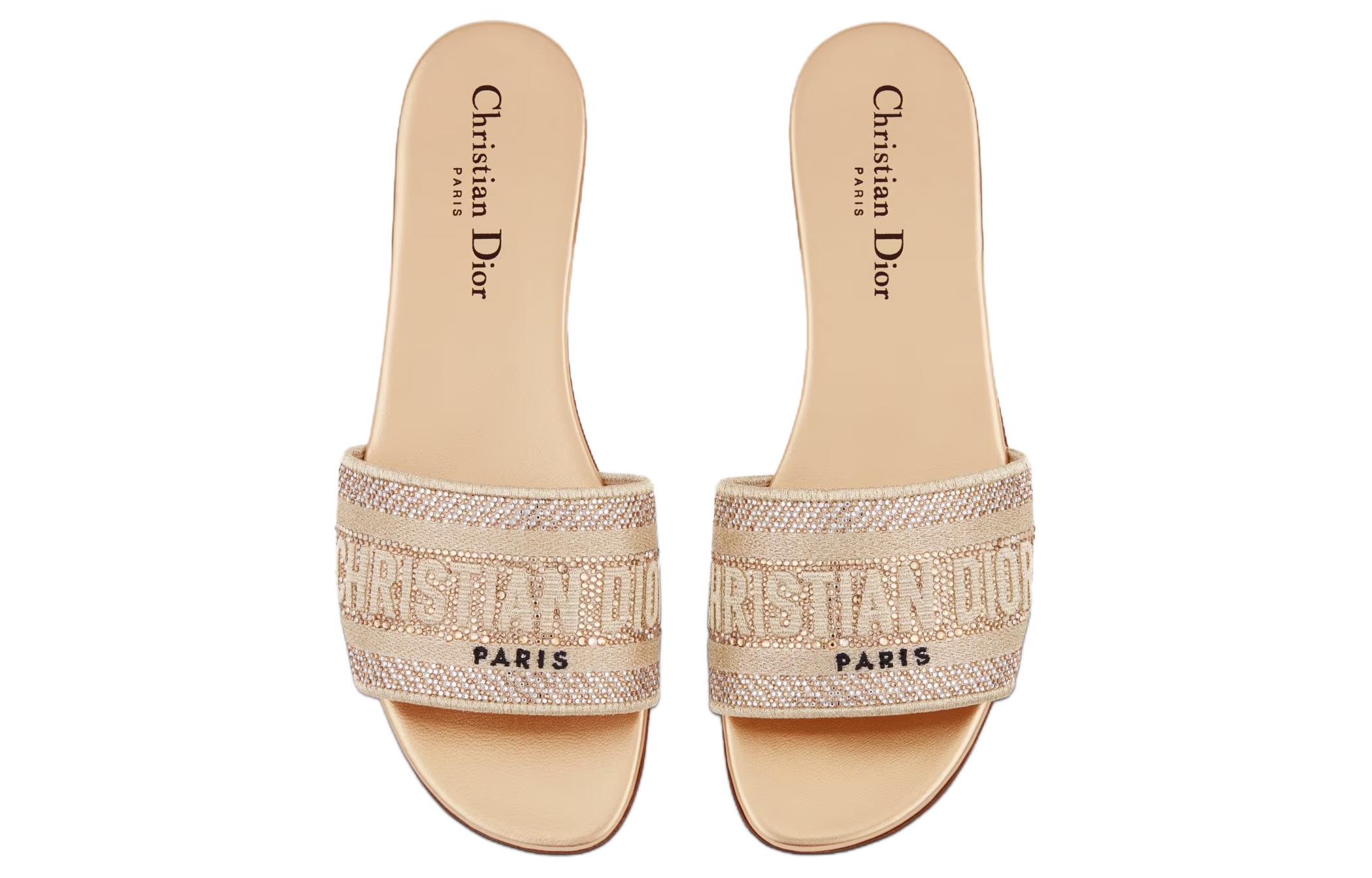 Lookbook (W) Sandal Dior Dway Bordir 'Emas' KCQ209LCS_S62K