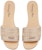 (W) Sandal Dior Dway Bersulam 'Emas' KCQ209LCS_S62K