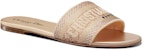 (W) Sandal Dior Dway Bersulam 'Emas' KCQ209LCS_S62K