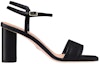 Order (W) Dior Dway Sandal Tumit Tinggi Kulit Satin Sulaman 'Hitam' KDQ896ETL_S900