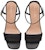 (W) Dior Dway Sandal Tumit Tinggi Kulit Satin Sulaman 'Hitam' KDQ896ETL_S900