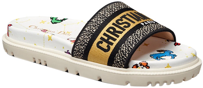 (W) 디올 자수 슬라이드 "조디악 사인" KCQ550ZPE_S43L Lookbook (W) 디올 자수 슬라이드 "조디악 사인" KCQ550ZPE_S43L