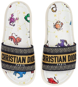 (W) 디올 자수 슬라이드 "조디악 사인" KCQ550ZPE_S43L Purchase (W) 디올 자수 슬라이드 "조디악 사인" KCQ550ZPE_S43L