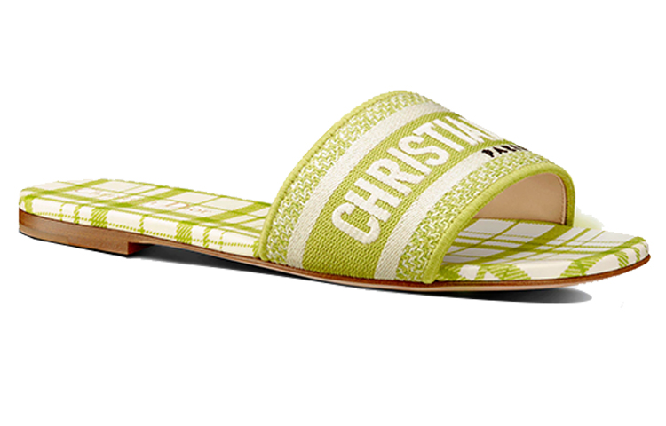 Lookbook (W) Dior Dway Fabrik Slaid 'Hijau Kuning' KCQ209CND_S46H