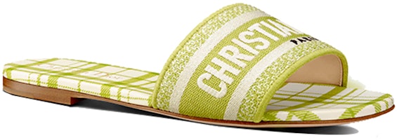 (W) Dior Dway Fabrik Slaid 'Hijau Kuning' KCQ209CND_S46H Lookbook (W) Dior Dway Fabrik Slaid 'Hijau Kuning' KCQ209CND_S46H