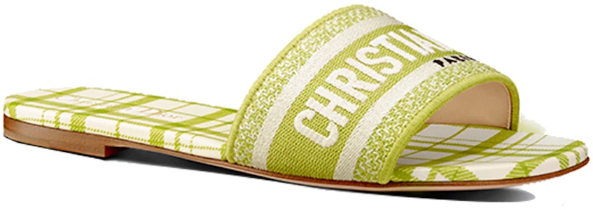 (W) ディオール Dway スライド (黄緑) KCQ209CND_S46H Lookbook (W) ディオール Dway スライド (黄緑) KCQ209CND_S46H