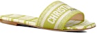 (W) Dior Dway Fabrik Slaid 'Hijau Kuning' KCQ209CND_S46H