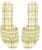 (W) Dior Dway Fabrik Slaid 'Hijau Kuning' KCQ209CND_S46H