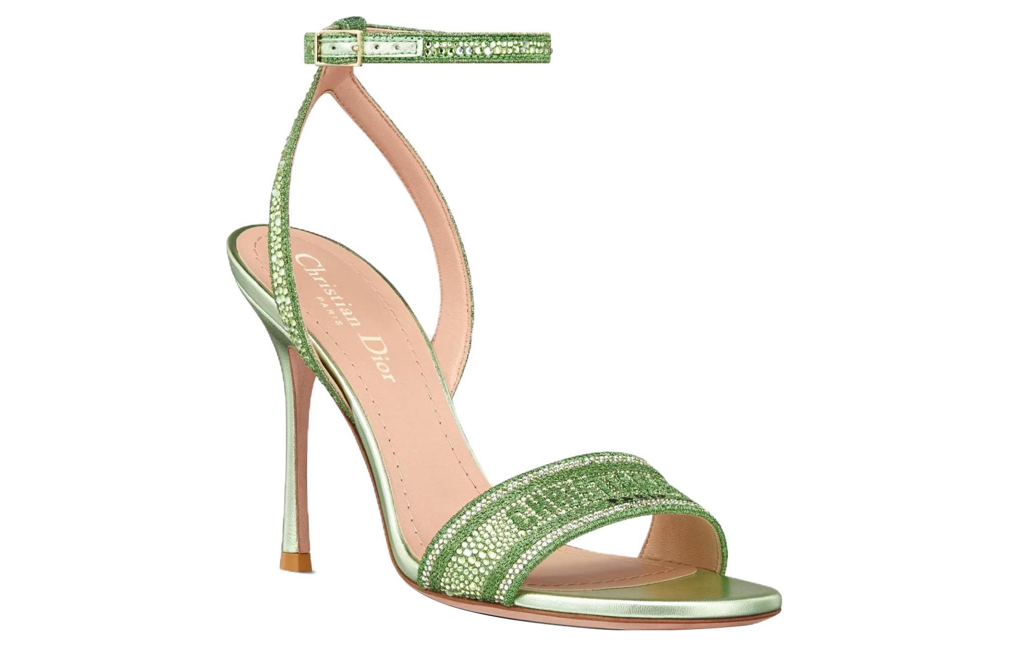 Order (W) Dior Dway Sandale à Talon ''Boucle Verte'' KDQ707LCS_S79K