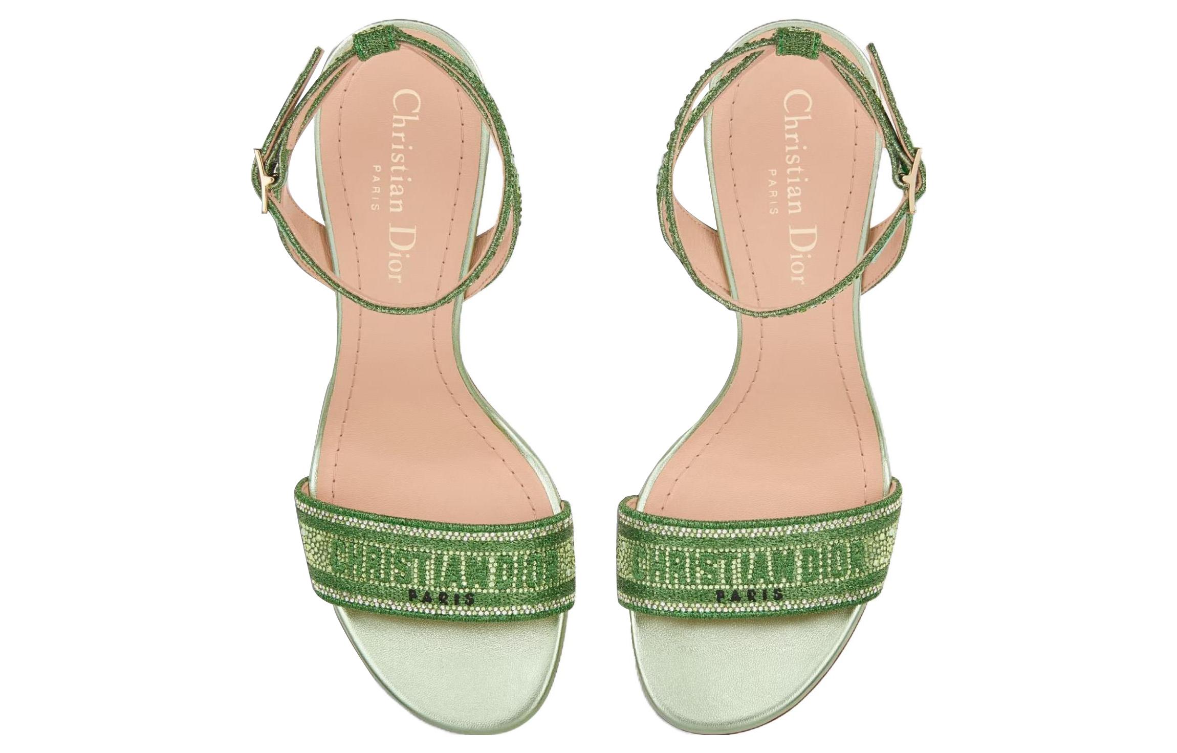 Lookbook (W) Dior Dway Sandale à Talon ''Boucle Verte'' KDQ707LCS_S79K