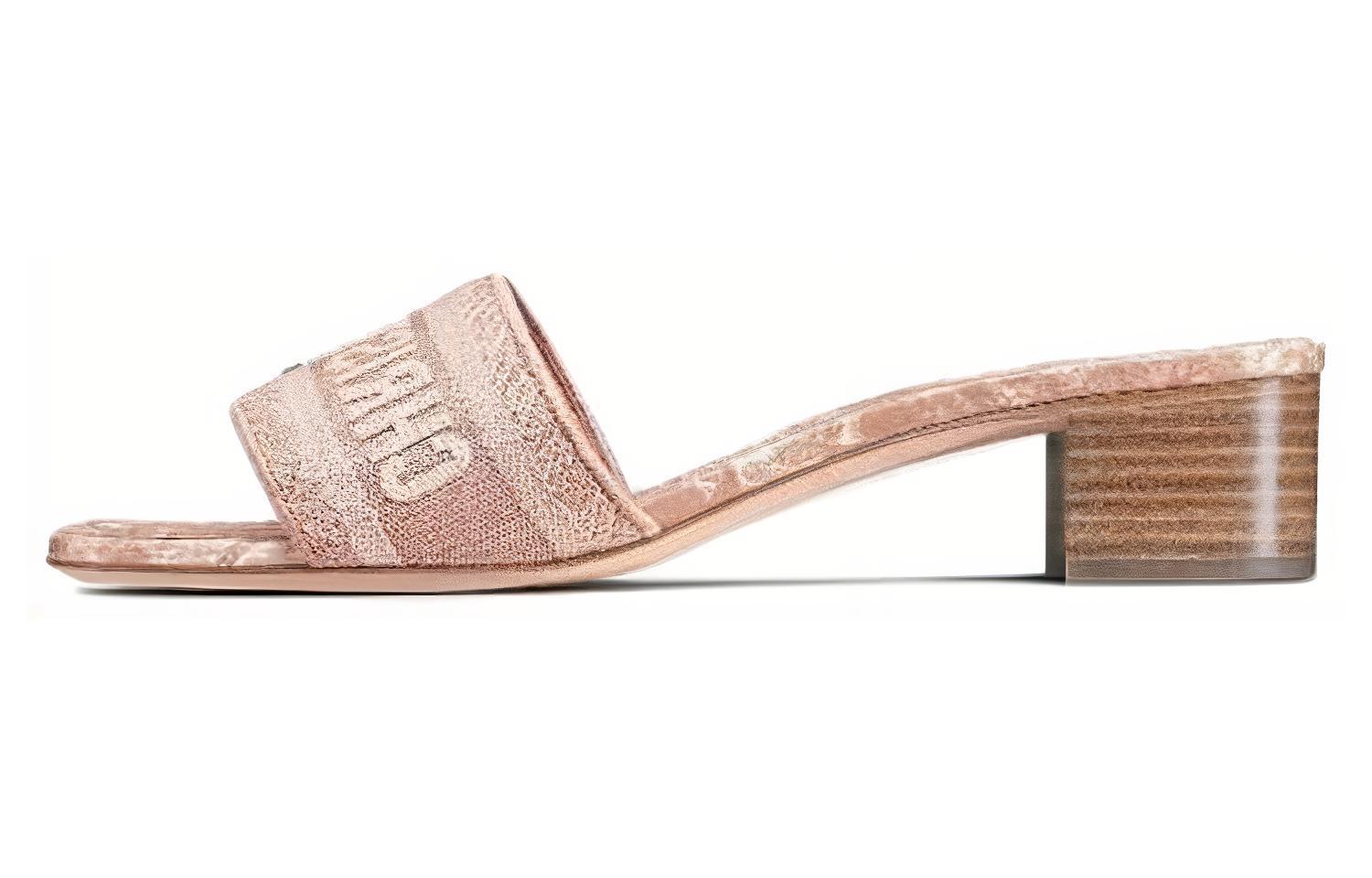 (Women) Dior Dway Heeled Sandal 'Pink' KCQ244TJE_S62W