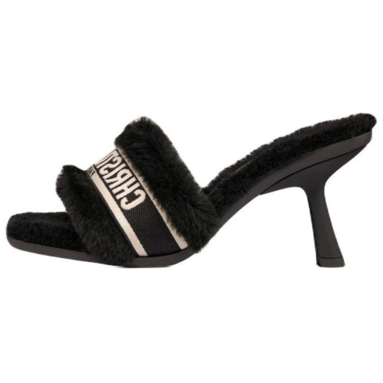 Buy DIOR 迪奧 Dway 高跟舒適 時尚涼拖 女款 黑色