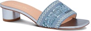 Order (W) Dior Dway Heeled Slide 'Sulam Kristal Biru' KCQ860LCS_S80K