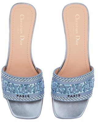 (W) Dior Dway Sandalia Tacón 'Bordado Cristal Azul' KCQ860LCS_S80K Lookbook (W) Dior Dway Sandalia Tacón 'Bordado Cristal Azul' KCQ860LCS_S80K