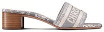 Order (W) Dior Dway Heeled Slide 'Kelabu' KCQ244TJE_S21G