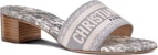 (W) Dior Dway Heeled Slide 'Kelabu' KCQ244TJE_S21G