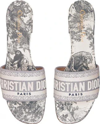 (W) Dior Dwayヒールスライド グレー KCQ244TJE_S21G Purchase (W) Dior Dwayヒールスライド グレー KCQ244TJE_S21G