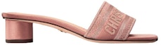 Order (W) Dior Dway Heeled Slide 'Sulaman Logo Merah Jambu' KCQ858SBX_S70K