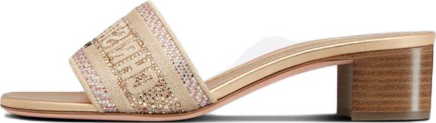(W) Dior Dway Selipar Tumit 'Emas' KCQ244LCS_S62K Buy (W) Dior Dway Selipar Tumit 'Emas' KCQ244LCS_S62K