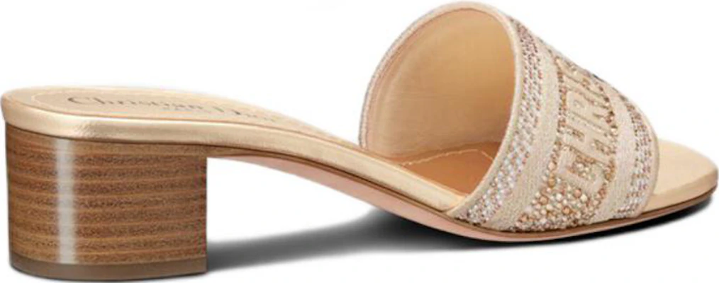 (W) Dior Dway Sandalias de Tacón 'Oro' KCQ244LCS_S62K Purchase (W) Dior Dway Sandalias de Tacón 'Oro' KCQ244LCS_S62K