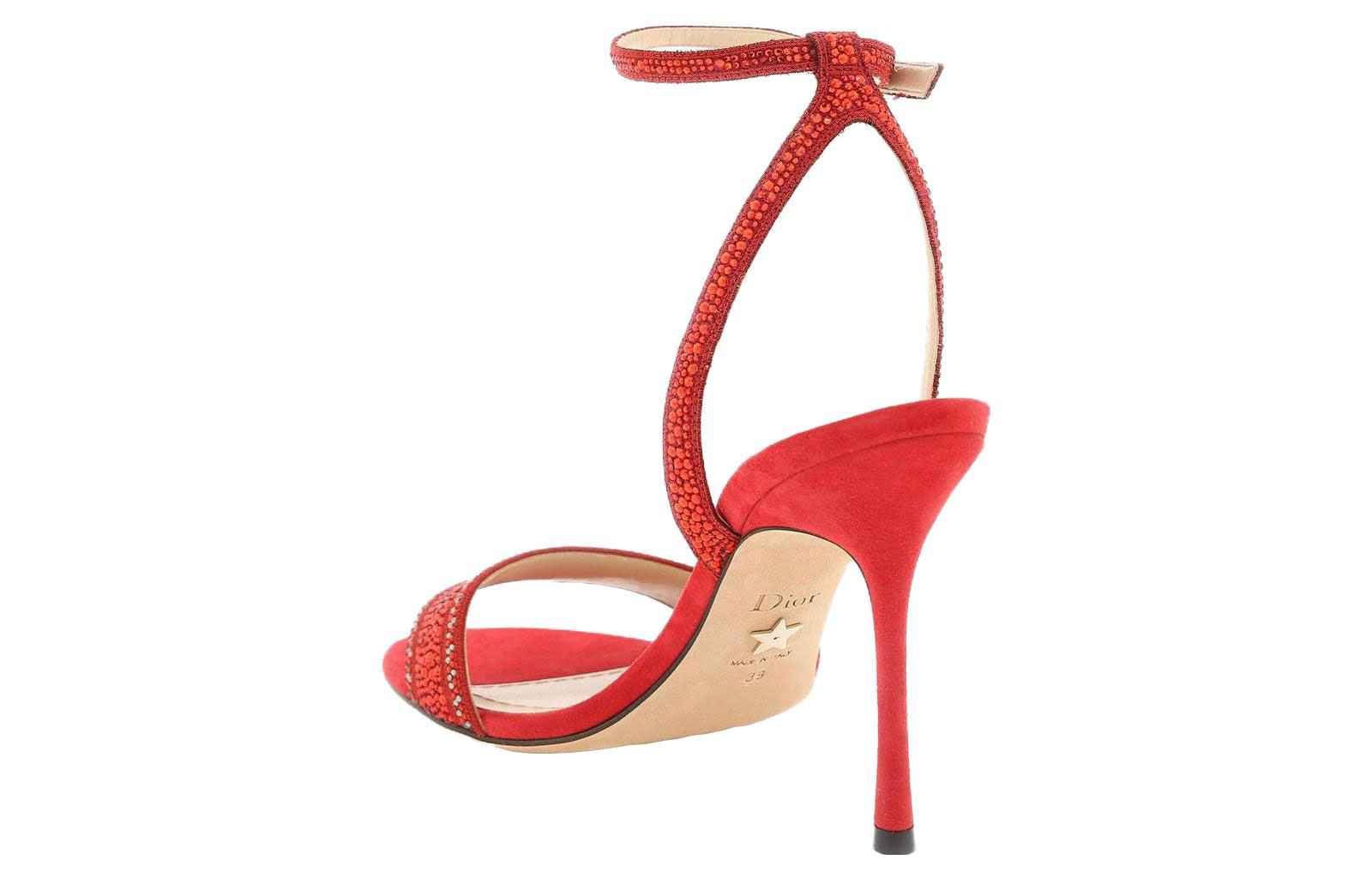 Shop (W) Dior Dway Talons Hauts Sandales ''Mode Rouge'' KCQ707SRY_S34R