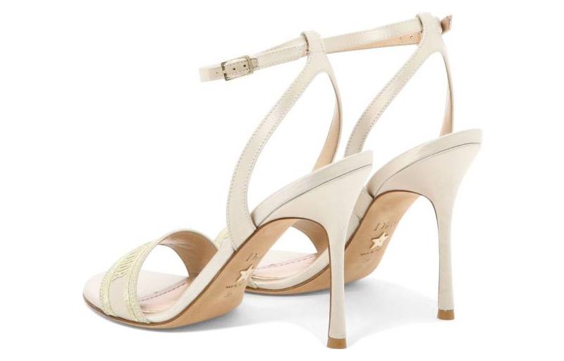 Purchase (W) 디올 드웨이 베이지 하이힐 샌들 (Dior Dway Beige High-Heeled Sandal) KCQ853SB_X49K