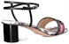 (W) Dior Dway Selipar Bertumit Tinggi 'Hitam' KCQ929TMX_S80W