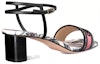 Shop (W) Dior Dway Selipar Bertumit Tinggi 'Hitam' KCQ929TMX_S80W