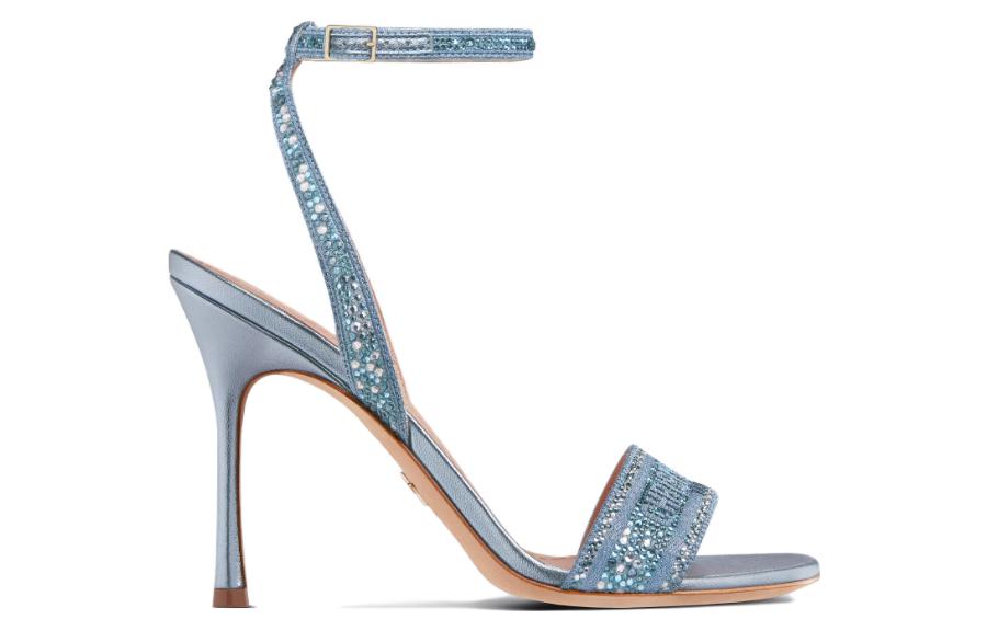 Order (W) Dior Dway Sandales à Talons Hauts ''Bleu'' KCQ707LCS_S80K