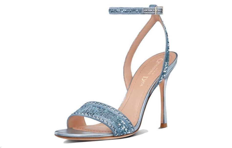 Lookbook (W) Dior Dway Sandales à Talons Hauts ''Bleu'' KCQ707LCS_S80K