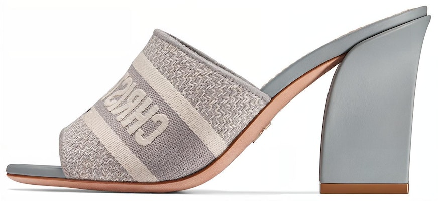 (Women) Dior Dway High-Heeled Slide 'Grey' KDQ358ERC_S33G Buy (Women) Dior Dway High-Heeled Slide 'Grey' KDQ358ERC_S33G