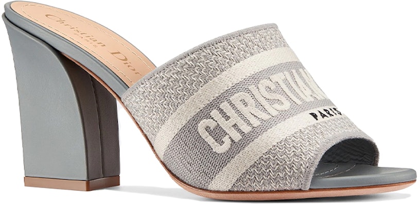 (Women) Dior Dway High-Heeled Slide 'Grey' KDQ358ERC_S33G Order (Women) Dior Dway High-Heeled Slide 'Grey' KDQ358ERC_S33G