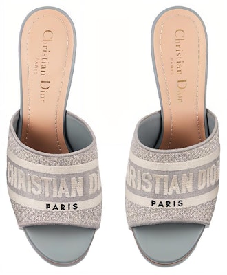 (Women) Dior Dway High-Heeled Slide 'Grey' KDQ358ERC_S33G Shop (Women) Dior Dway High-Heeled Slide 'Grey' KDQ358ERC_S33G