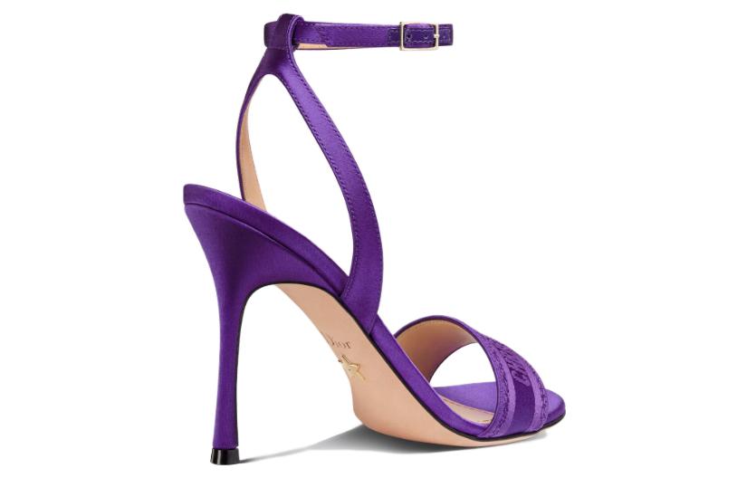 Shop (W) Sandalo con Tacco Dior Dway ''Viola'' KCQ853SBS_S15V