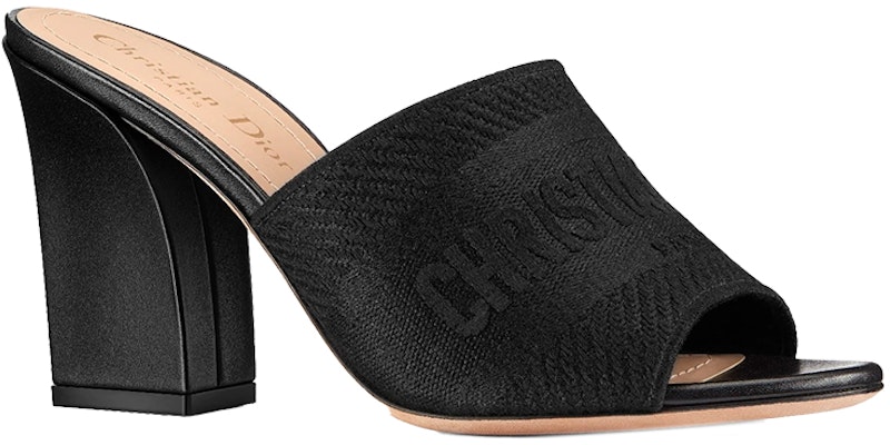 (Women) Dior Dway High-Heeled Slides 'Black' KDQ358ERC_S900 Order (Women) Dior Dway High-Heeled Slides 'Black' KDQ358ERC_S900