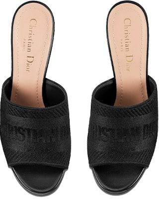 (Women) Dior Dway High-Heeled Slides 'Black' KDQ358ERC_S900 Shop (Women) Dior Dway High-Heeled Slides 'Black' KDQ358ERC_S900