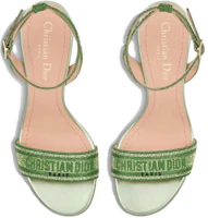 Purchase DIOR迪奧 Dway 優雅高跟 一字帶涼鞋 10cm 女款 綠色