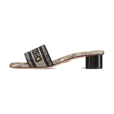 (W) Dior Dway Leather Mule 'Beige'
