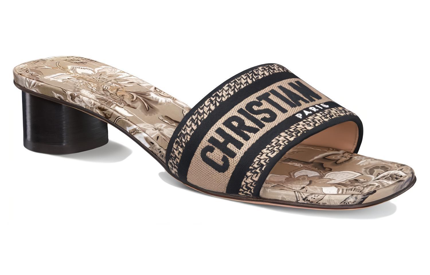 (W) Dior Dway Leather Mule 'Beige' 圖 3